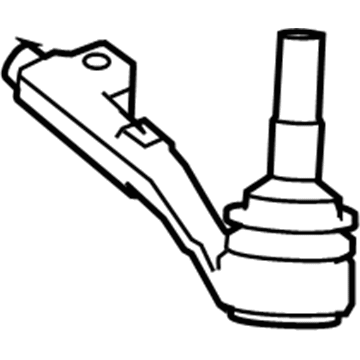 BMW 32-10-6-767-781 Steering Tie Rod End Left