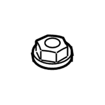 BMW 31-35-6-757-707 Hex Nut With Plate
