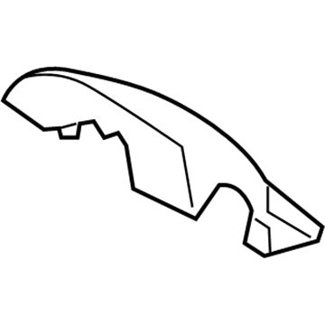 Hyundai 84850-2W000-RYN Steering Column Upper Shroud