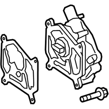 Infiniti 14650-HG00M PUMP ASSY-VACUUM