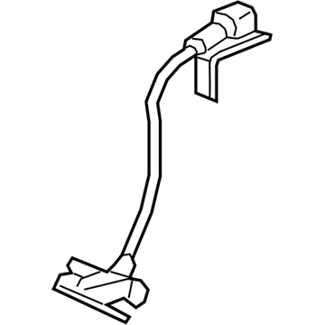 Hyundai 89740-F2000 Latch Assembly-Rear Seat Lock, RH
