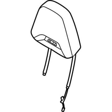 BMW 52-10-8-094-177 HEADREST LEATHER