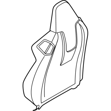 BMW 52-10-8-077-026 REAR PANEL