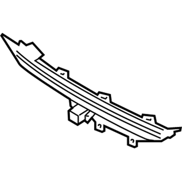 BMW 51-11-7-294-476 Grille, Middle Top