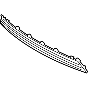 BMW 51-11-7-303-083 Grille, Middle Bottom