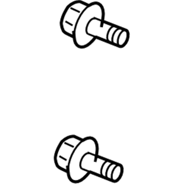 Mopar 6104255AA Screw-HEXAGON FLANGE Head