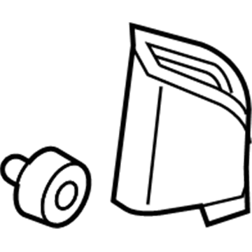 GM 95372086 Upper Trim Panel