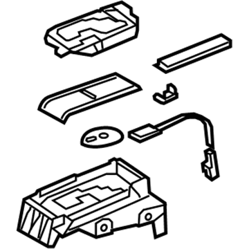 Lexus 35978-50022 Indicator, Shift Position