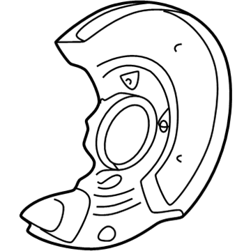 Toyota 47781-52020 Splash Shield