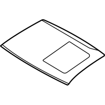 BMW 54-10-8-495-822 GLASS COVER