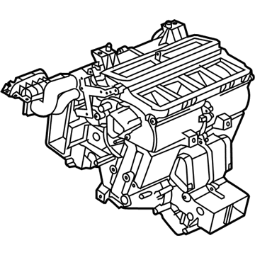 GM 92292658 AC & Heater Case