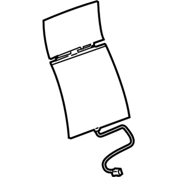 GM 22895190 Heater, Driver Seat Back