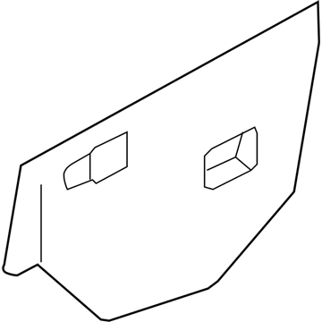 Nissan 80860-ZW40A Screen Sealing