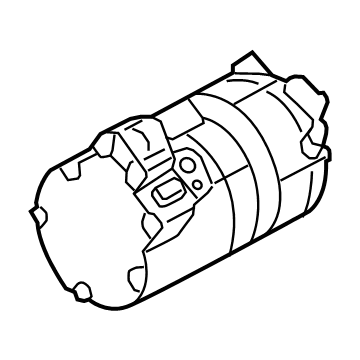 BMW 64-52-9-299-328 Air Conditioning Compressor With Magnetic Coupling