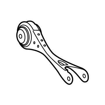 BMW 33-32-6-862-218 Roll-Over Strut With Rubber Mount