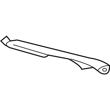 GM 15892267 Cover-Passenger Seat Outer Adjuster Trk Finish *Ebony