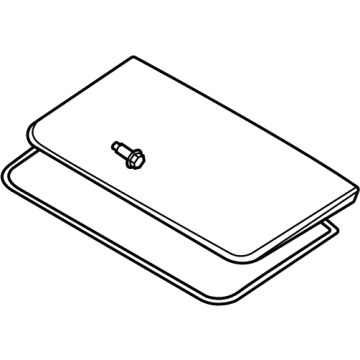 Nissan 91210-9FV0A Lid Assy-Sunroof, Slide
