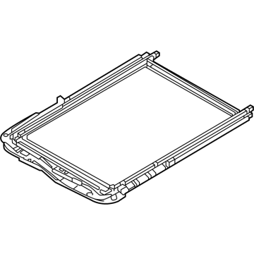 Nissan 91306-9FV0A Rail Complete-SUNROOF
