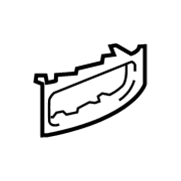 BMW 51-45-9-281-637 Trim, Light Switch Centre