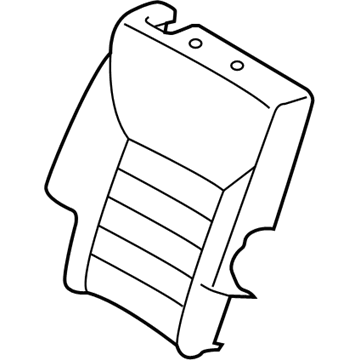 Kia 89460C6010C61 2Nd Back Covering Assembly, Right