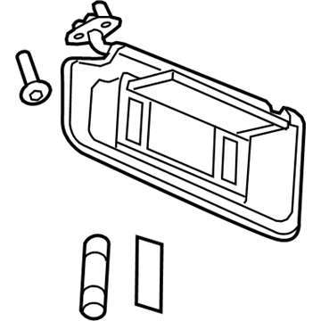 GM 22800049 Sunvisor