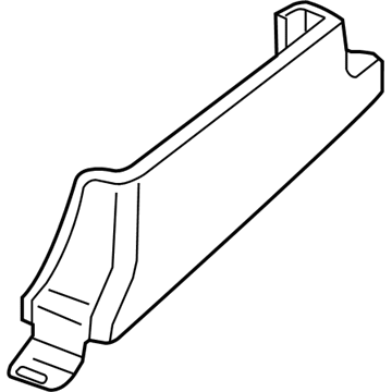 Nissan 87557-EA00A Cover - Seat Slide Front Outer L
