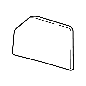 Ford LC3Z-17K707-B Mirror Glass