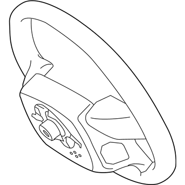 Toyota 45100-04311-C0 Steering Wheel