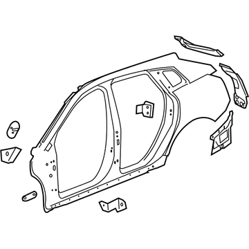 GM 23211645 Uniside Panel