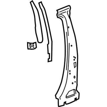 GM 20918272 Center Pillar Reinforcement