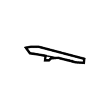 GM 25807319 Rocker Reinforcement Baffle