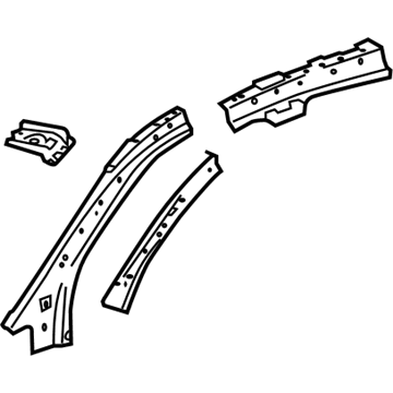 GM 20917373 Inner Windshield Pillar