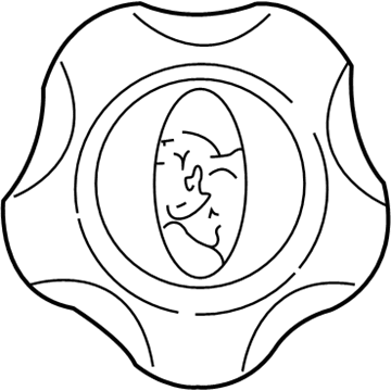 Hyundai 52960-26400 Wheel Hub Cap Assembly