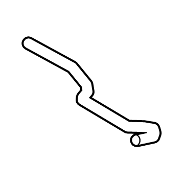 Toyota 16264-0T150 By-Pass Hose