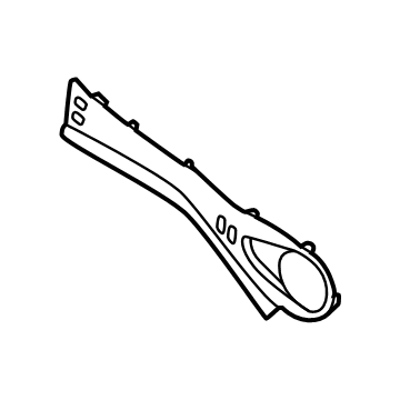Hyundai 55230-N9500 COVER-RR LWR ARM, LH
