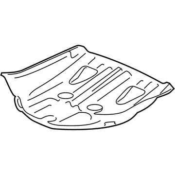 Honda 65550-TP6-A01ZZ Pan, Spare Tire