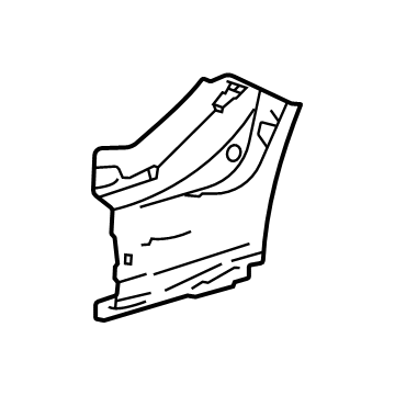 Lexus 61427-11020 Reinforcement, ROCKE