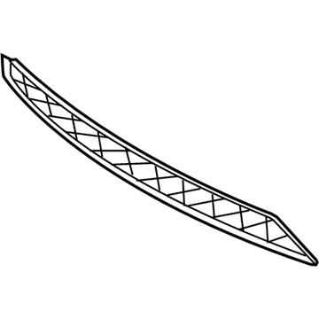 BMW 51-11-7-222-855 Grille, Middle Bottom