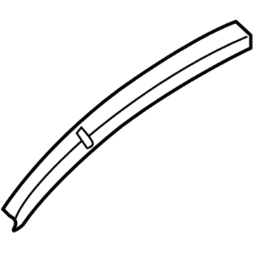 Nissan G6314-9N0MA Reinforce-Roof Side Rail, Outer RH