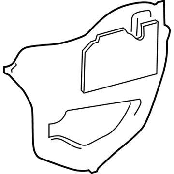 Lexus 67831-76020 Cover, Front Door Service