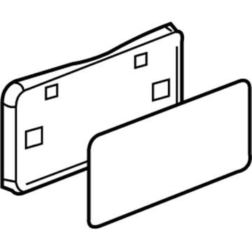 Mopar 4805866AA Plate Kit
