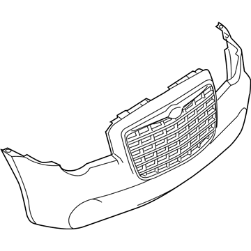 Mopar 4805773AD Fascia-Front