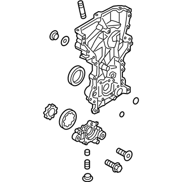 Kia 213502E030 Cover Assembly-Timing Chain