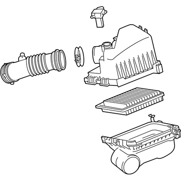 Toyota 17700-37350 Air Cleaner Assembly