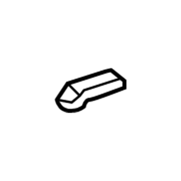 Lexus 72123-53040-C0 Cover, Seat Track Bracket