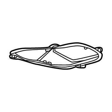 Lexus 51447-78020 COVER, ENGINE UNDER
