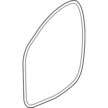 GM 84266332 WEATHERSTRIP ASM, FRT S/D (BODY SI)