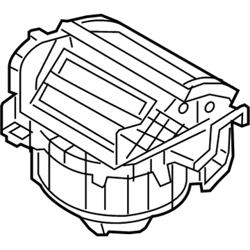 BMW 64-11-9-210-436 Blower Housing