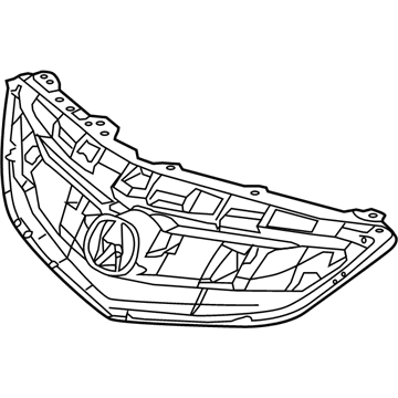 Acura 71121-TX6-A21 Base, Front Grille