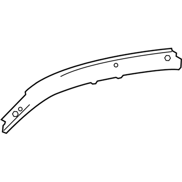 Lexus 61211-53040 Rail, Roof Side, Out